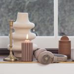 kreafunk abeat qi bluetooth headphones w/ anc ivory sand