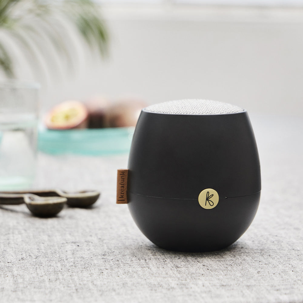 kreafunk ajazz 2 bluetooth speaker black