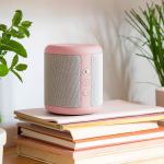 kreafunk karl bluetooth speaker dusty rose