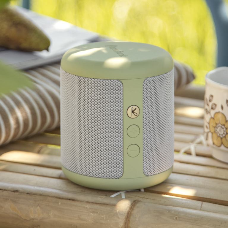 kreafunk karl bluetooth speaker dusty olive