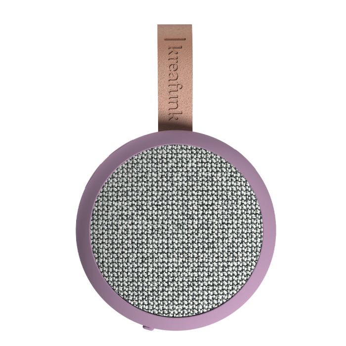 kreafunk ago 2 fabric bluetooth speaker calm purple