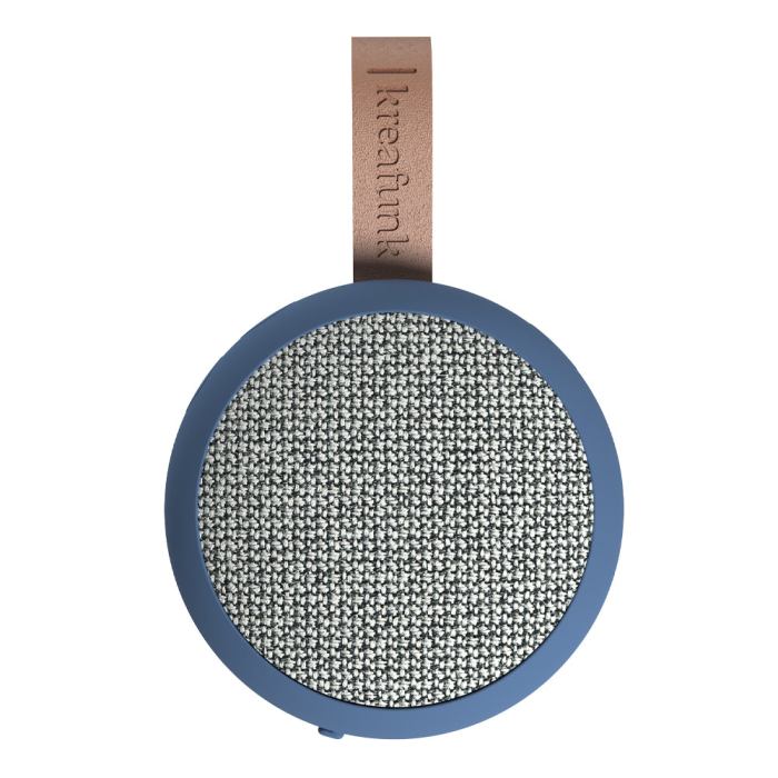 kreafunk ago 2 fabric bluetooth speaker river blue