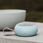 kreafunk ago 2 fabric bluetooth speaker dusty green