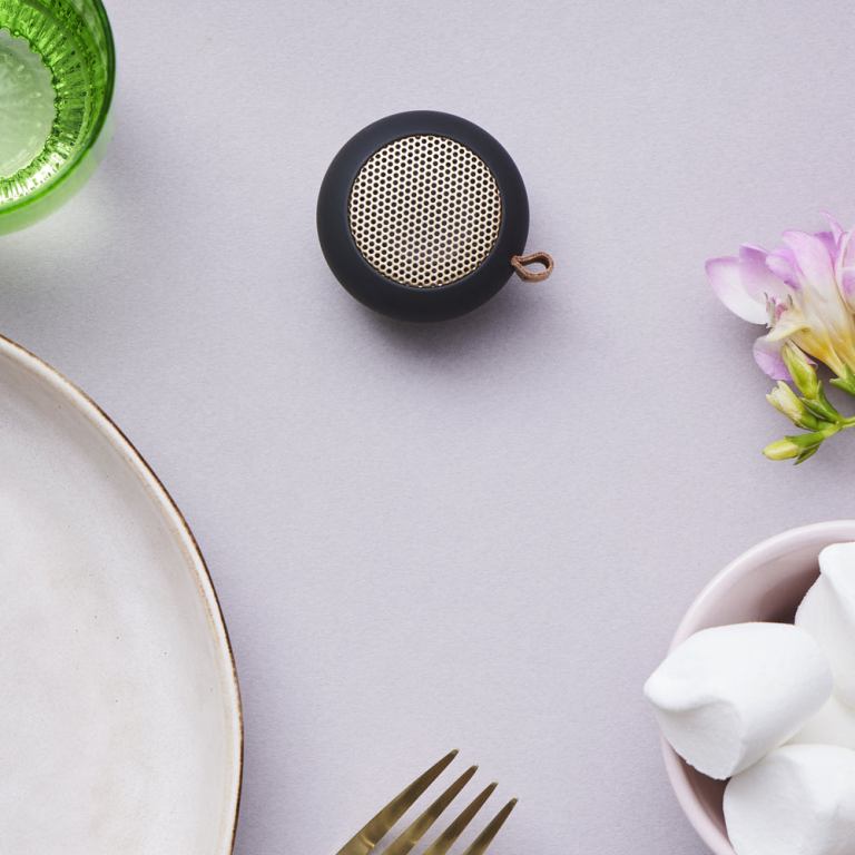 kreafunk ago mini bluetooth speaker black