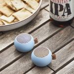 kreafunk ago mini bluetooth speaker cloudy blue