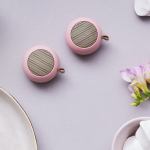 kreafunk ago mini bluetooth speaker fresh pink