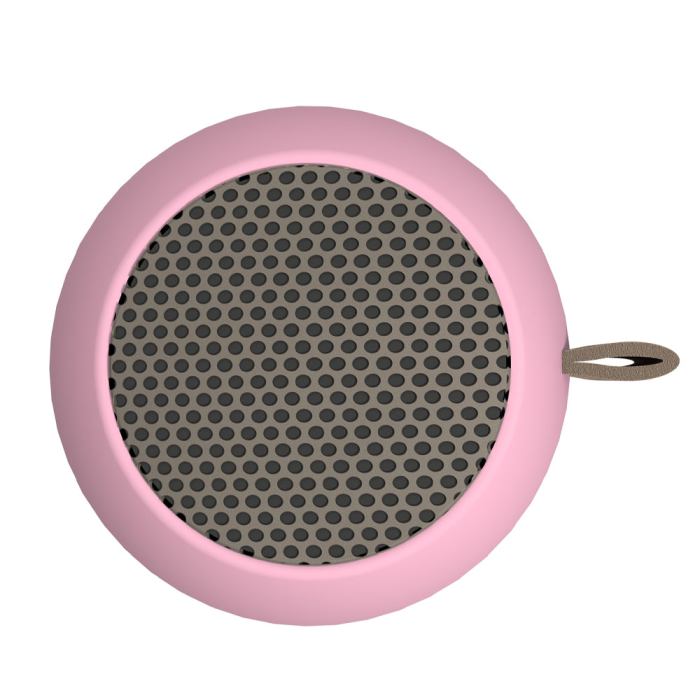 kreafunk ago mini bluetooth speaker fresh pink