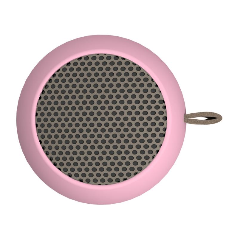 kreafunk ago mini bluetooth speaker fresh pink