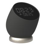 kreafunk bell alarm clock black