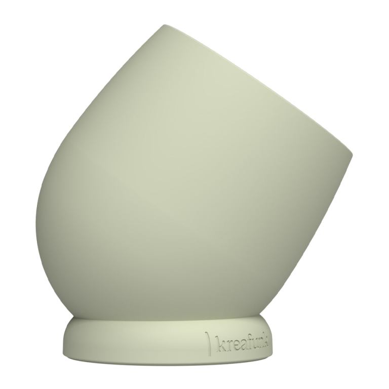 kreafunk bell alarm clock dusty olive