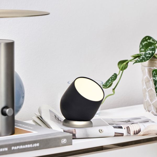 kreafunk beam lamp, portable and rechargeable black kreafunk beam lamp, portable and rechargeable black