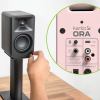 kanto ora 100w powered reference desktop computer speakers with bluetooth 5.0 pink kanto ora 100w powered reference desktop computer speakers with bluetooth 5.0 pink