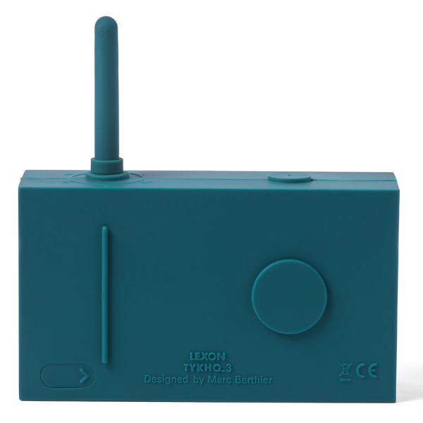 lexon thykho 3 fm radio & bluetooth speaker duck blue lexon thykho 3 fm radio & bluetooth speaker duck blue