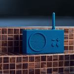 lexon thykho 3 fm radio & bluetooth speaker duck blue