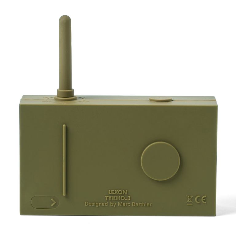lexon thykho 3 fm radio & bluetooth speaker kakhi