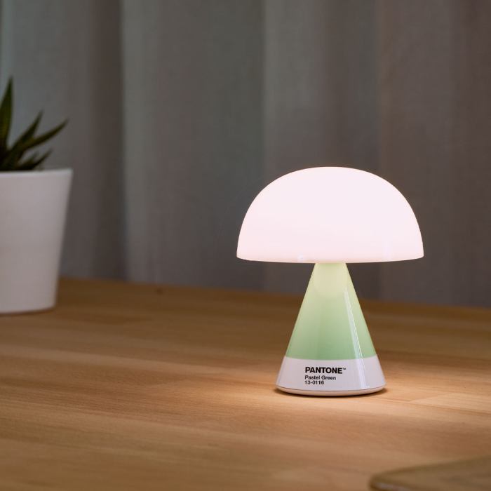 lexon mina m medium portable led lamp pantone green lexon mina m medium portable led lamp pantone green