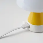 lexon mina m medium portable led lamp pantone yellow