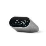 lexon ray clock lcd alarm clock with temperature / humidity display alu polish