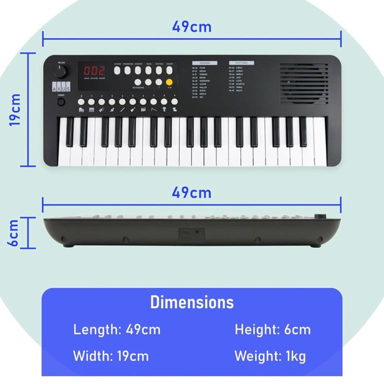 axus mini keyboard 37 key keyboard black axus mini keyboard 37 key keyboard black