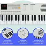axus mini keyboard 37 key keyboard white