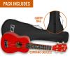 3rd avenue soprano ukulele red 3rd avenue soprano ukulele red
