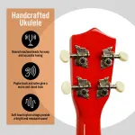 3rd avenue soprano ukulele red