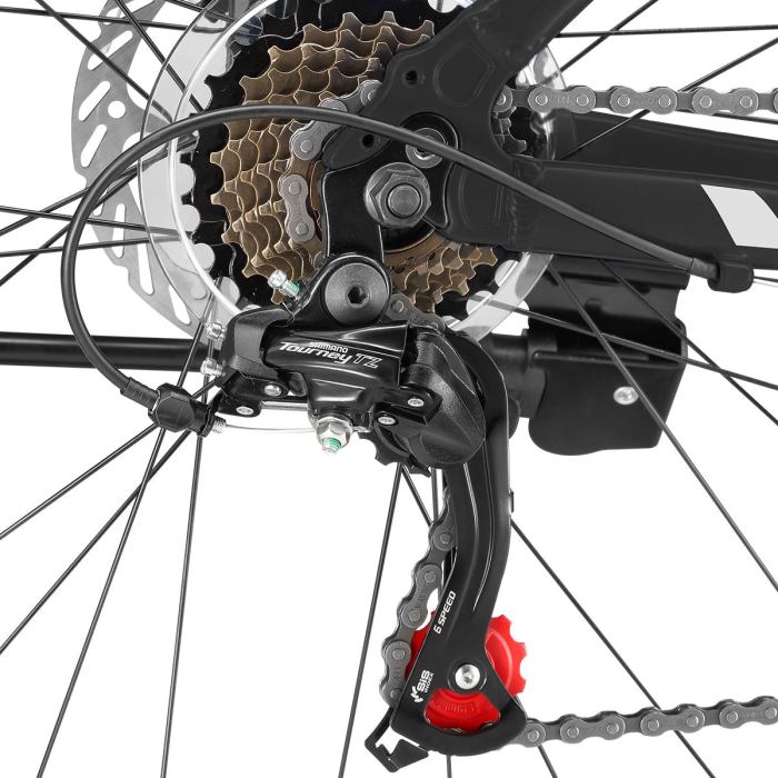 progear surge mtb mens 26*17 matt black"
