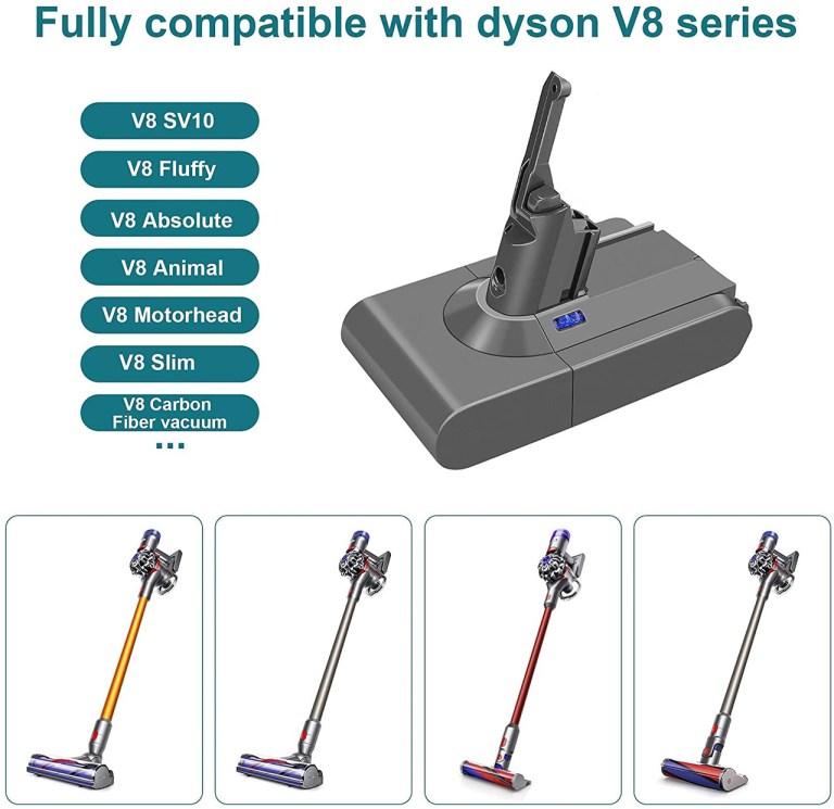 battery for all dyson v8 sv10 vacuum cleaners battery for all dyson v8 sv10 vacuum cleaners