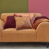 kaat amsterdam jits dark red square filled cushion 45cm x 45cm kaat amsterdam jits dark red square filled cushion 45cm x 45cm