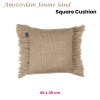 kaat amsterdam jonine sand square filled cushion 45cm x 45cm