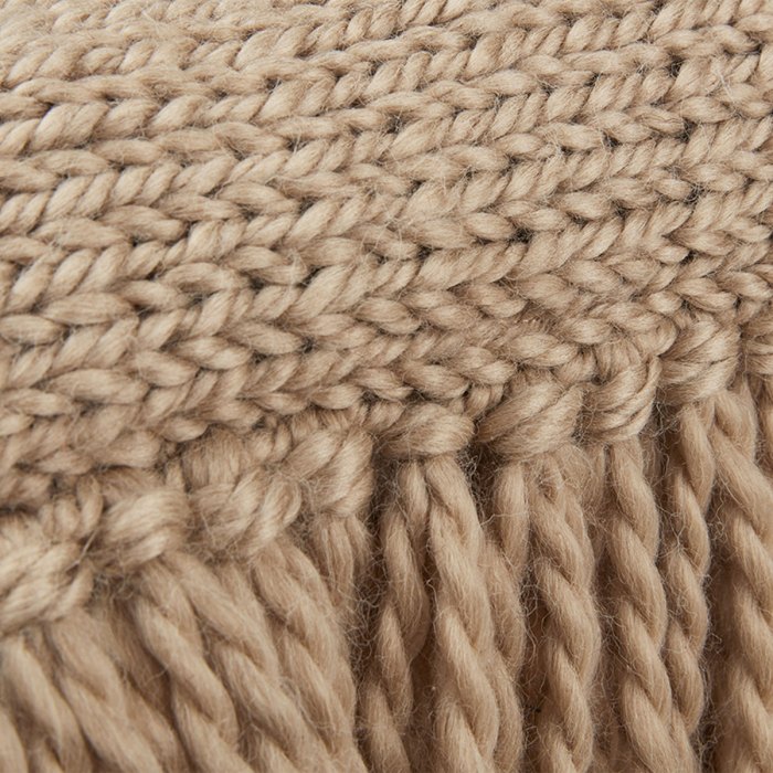 kaat amsterdam jonine sand square filled cushion 45cm x 45cm