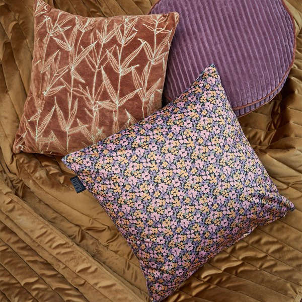 kaat amsterdam liya multi floral square filled cushion 43cm x 43cm kaat amsterdam liya multi floral square filled cushion 43cm x 43cm