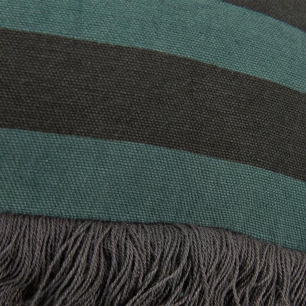 kaat amsterdam viggo green stripe square filled cushion 45cm x 45cm kaat amsterdam viggo green stripe square filled cushion 45cm x 45cm
