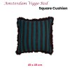 kaat amsterdam viggo red stripe square filled cushion 45cm x 45cm kaat amsterdam viggo red stripe square filled cushion 45cm x 45cm