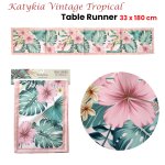 katykia vintage tropical table runner 33 x 180cm katykia vintage tropical table runner 33 x 180cm
