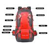 60l waterproof outdoor hiking backpack camping outdoor trekking bag(red) 60l waterproof outdoor hiking backpack camping outdoor trekking bag(red)