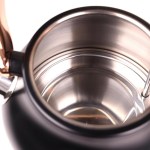 1.7l electric water kettle black