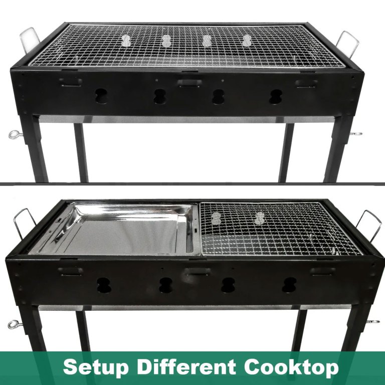 large portable charcoal outdoor bbq barbecue grill set large portable charcoal outdoor bbq barbecue grill set