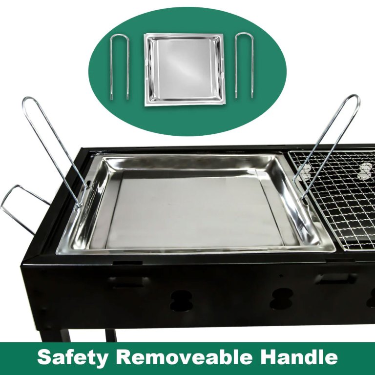 large portable charcoal outdoor bbq barbecue grill set large portable charcoal outdoor bbq barbecue grill set