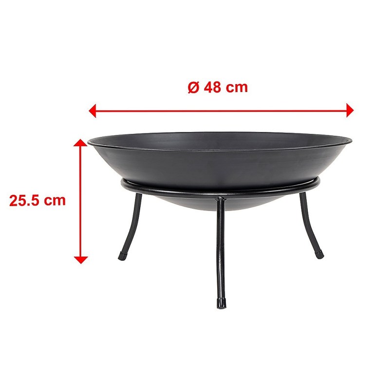 iron fire bowl traditional log fire pit outdoor heating camp site barbecue