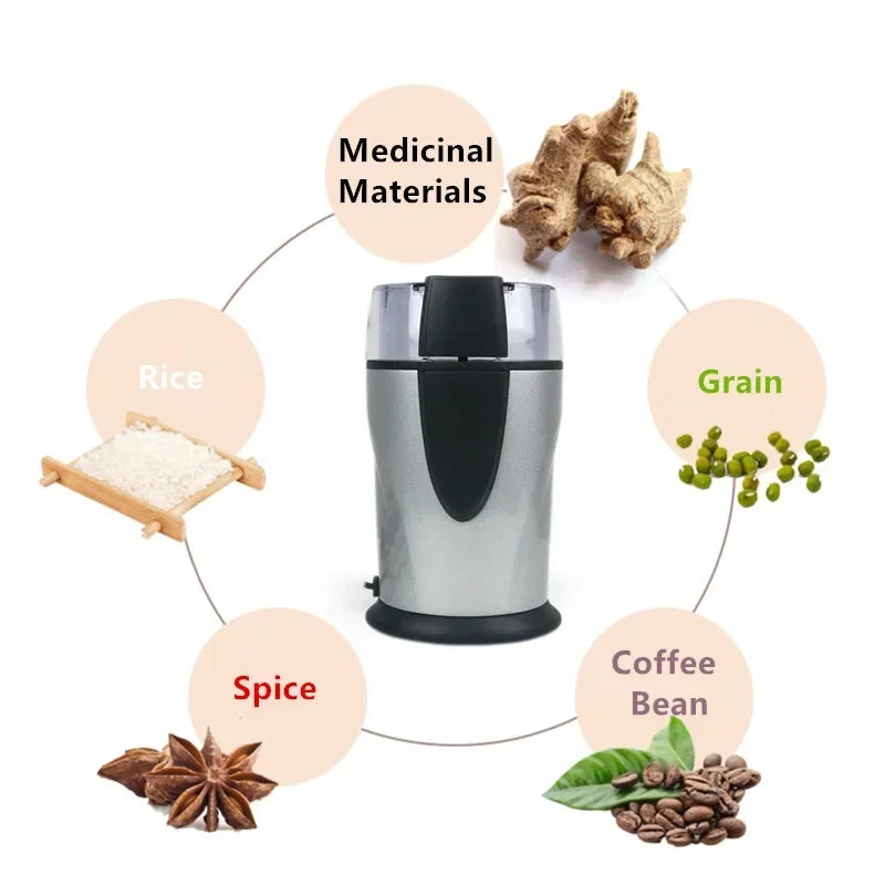 electric coffee grinder & coffee maker