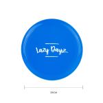 28cm lazy dayz jumbo neon beach frisbee blue