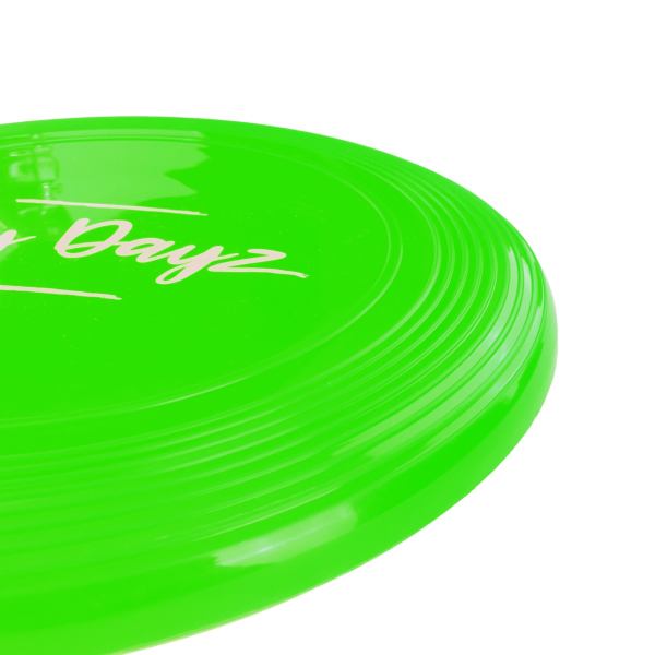 28cm lazy dayz jumbo neon beach frisbee green