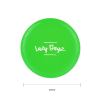 28cm lazy dayz jumbo neon beach frisbee green