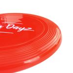 28cm lazy dayz jumbo neon beach frisbee red