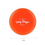 28cm lazy dayz jumbo neon beach frisbee red
