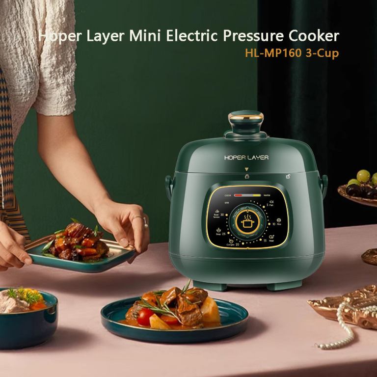 hoper layer mini electric pressure cooker hl mp160 3 cup small rice cooker
