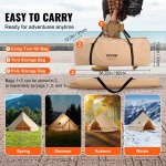 vevor canvas bell tent 4m/13.12ft 4 season camping yurt tent with stove jack vevor canvas bell tent 4m/13.12ft 4 season camping yurt tent with stove jack