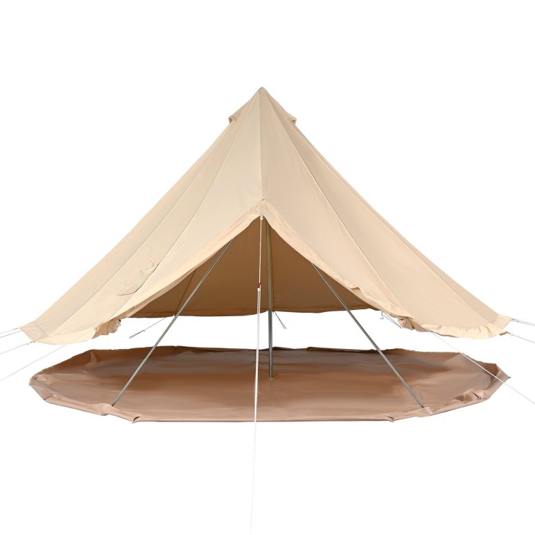 vevor canvas bell tent 4m/13.12ft 4 season camping yurt tent with stove jack vevor canvas bell tent 4m/13.12ft 4 season camping yurt tent with stove jack