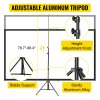 vevor tripod projector screen with stand 70 inch 16:9 4k hd projection screen stand wrinkle free height adjustable portable screen for projector indoor & outdoor for movie, home cinema, gaming, office vevor tripod projector screen with stand 70 inch 16:9 4k hd projection screen stand wrinkle free height adjustable portable screen for projector indoor & outdoor for movie, home cinema, gaming, office